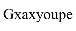 GXAXYOUPE trademark