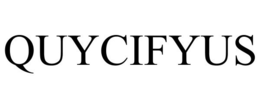 QUYCIFYUS trademark