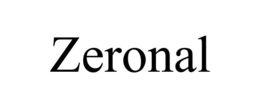 ZERONAL trademark