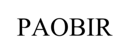 PAOBIR trademark