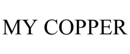 MY COPPER trademark