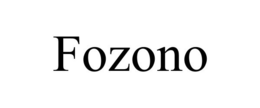 FOZONO trademark