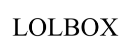 LOLBOX trademark