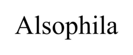 ALSOPHILA trademark