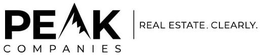 PEAK COMPANIES REAL ESTATE. CLEARLY. trademark