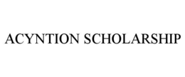 ACYNTION SCHOLARSHIP trademark