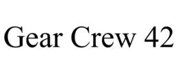 GEAR CREW 42 trademark