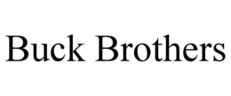 BUCK BROTHERS trademark