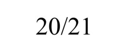 20/21 trademark