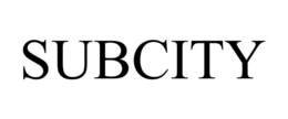 SUBCITY trademark