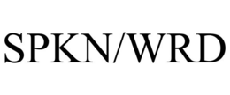 SPKN/WRD trademark