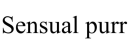 SENSUAL PURR trademark