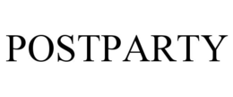 POSTPARTY trademark