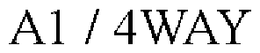A1 / 4WAY trademark