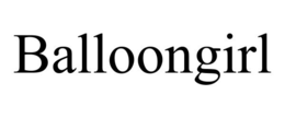 BALLOONGIRL trademark