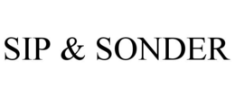 SIP & SONDER trademark