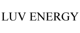 LUV ENERGY trademark