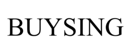BUYSING trademark