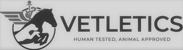 VETLETICS HUMAN TESTED, ANIMAL APPROVED trademark