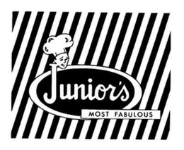 JUNIOR'S MOST FABULOUS trademark