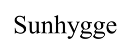 SUNHYGGE trademark