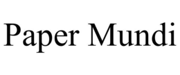PAPER MUNDI trademark