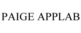 PAIGE APPLAB trademark