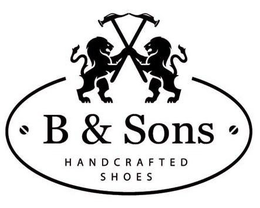 B & SONS HANDCRAFTED SHOES trademark