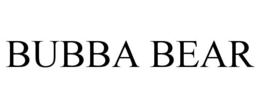 BUBBA BEAR trademark
