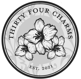 THIRTY FOUR CHARMS EST. 2021 trademark