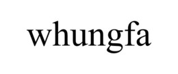 WHUNGFA trademark