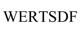 WERTSDF trademark