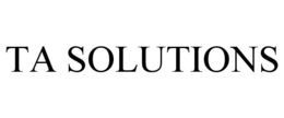 TA SOLUTIONS trademark