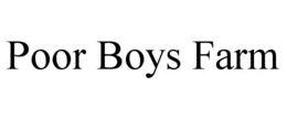 POOR BOYS FARM trademark