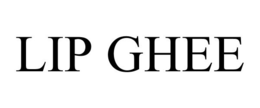 LIP GHEE trademark