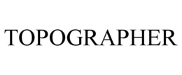 TOPOGRAPHER trademark