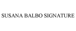 SUSANA BALBO SIGNATURE trademark
