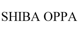 SHIBA OPPA trademark