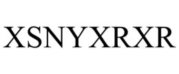 XSNYXRXR trademark