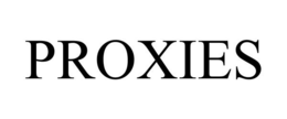 PROXIES trademark