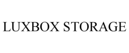 LUXBOX STORAGE trademark