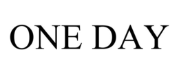 ONE DAY trademark