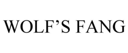 WOLF'S FANG trademark