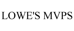 LOWE'S MVPS trademark