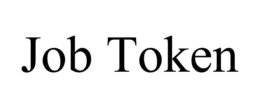 JOB TOKEN trademark