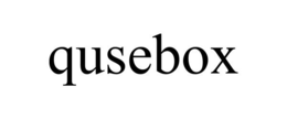 QUSEBOX trademark