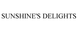 SUNSHINE'S DELIGHTS trademark