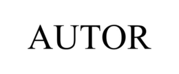 AUTOR trademark