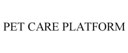 PET CARE PLATFORM trademark