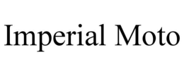 IMPERIAL MOTO trademark